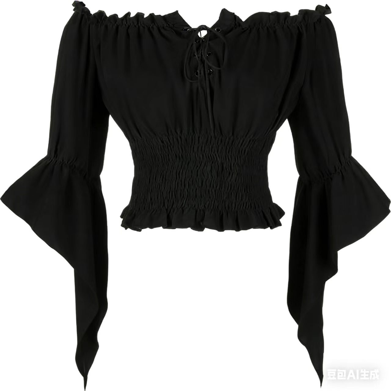Blouse Off Shoulder - ملابس نسائية بتصميم عتيق مستوحى من