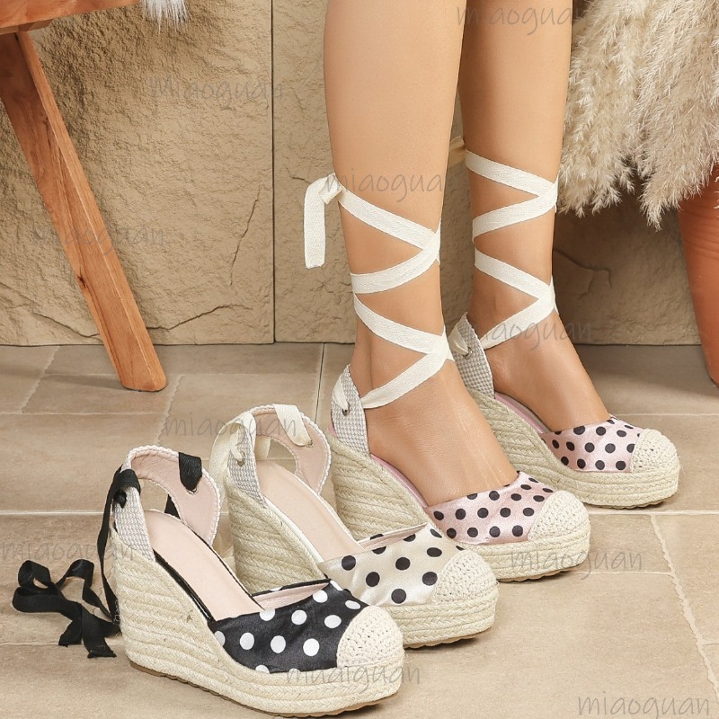 Wedge Espadrille Women - صنادل نسائية جديدة لربيع وصيف 2026