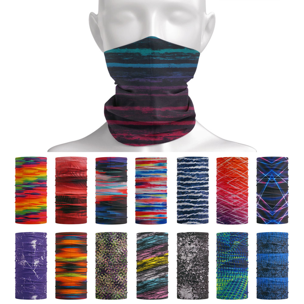 Headband Summer Knit - التعادل صبغ المشارب نمط الرقبة للنساء