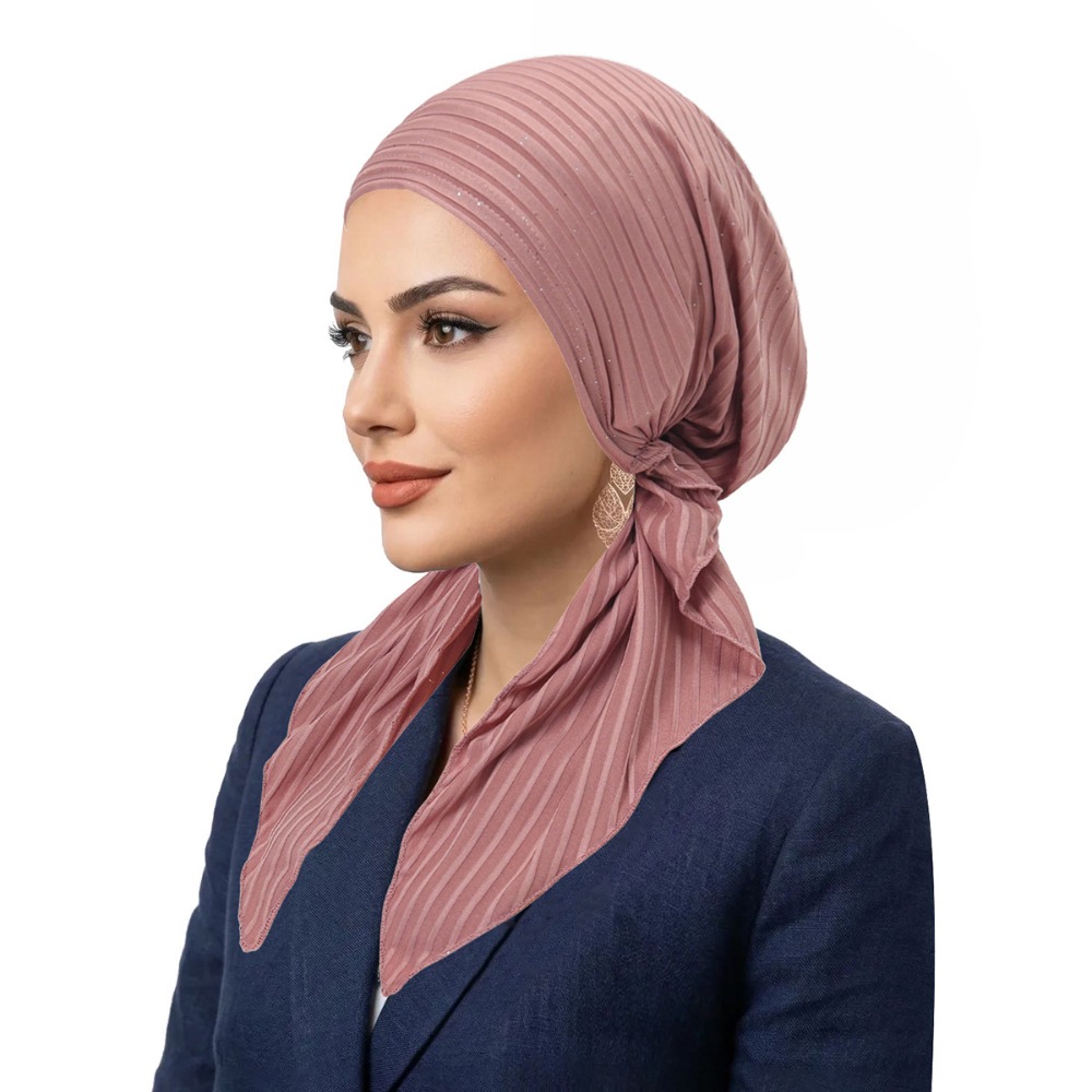 Headband Summer Knit - عمامة نسائية عصرية من قماش مطاطي