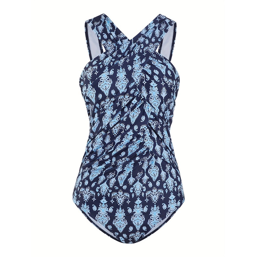 ملابس سباحة نسائية مقاسات كبير - مراجعة Swimsuit Bikini Ruched وسعره