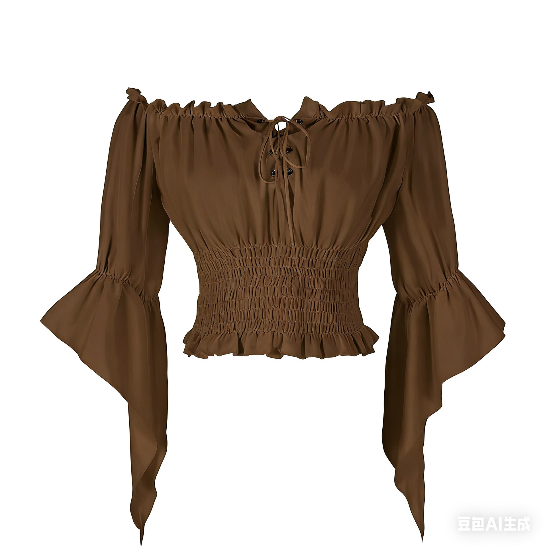 ملابس نسائية بتصميم عتيق مستوح - مراجعة Blouse Off Shoulder وسعره