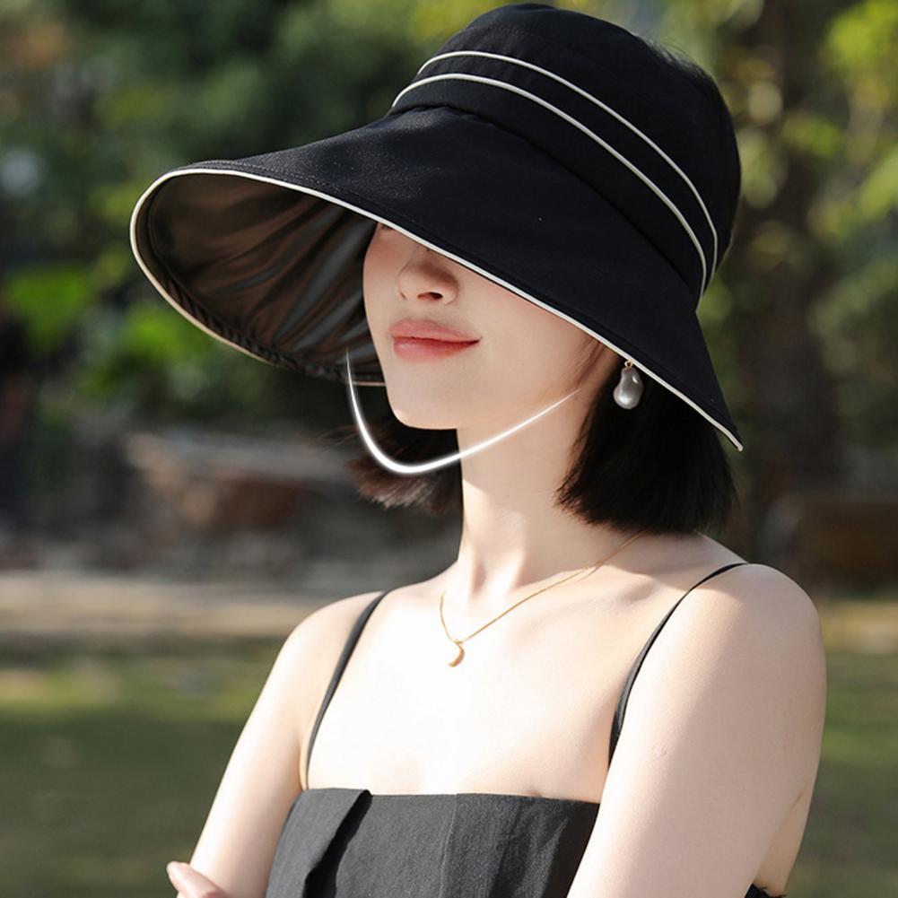 قبعة شمسية نسائية بفتحة لتسريح - مراجعة Hat Floppy Wide وسعره