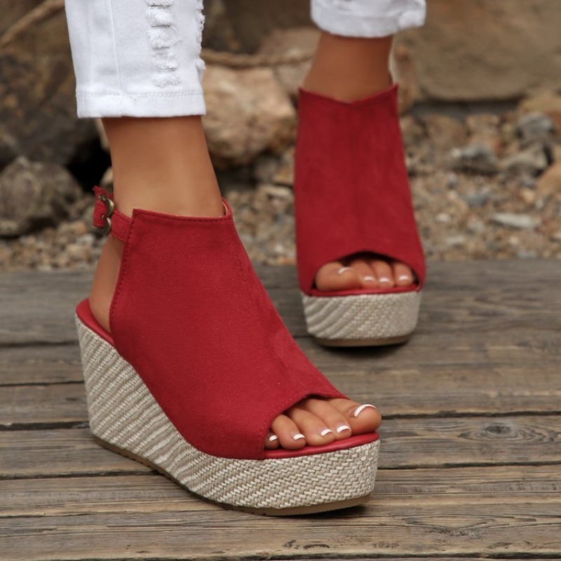 صنادل نسائية صيفية بكعب ويدج و - مراجعة Wedge Espadrille Women وسعره