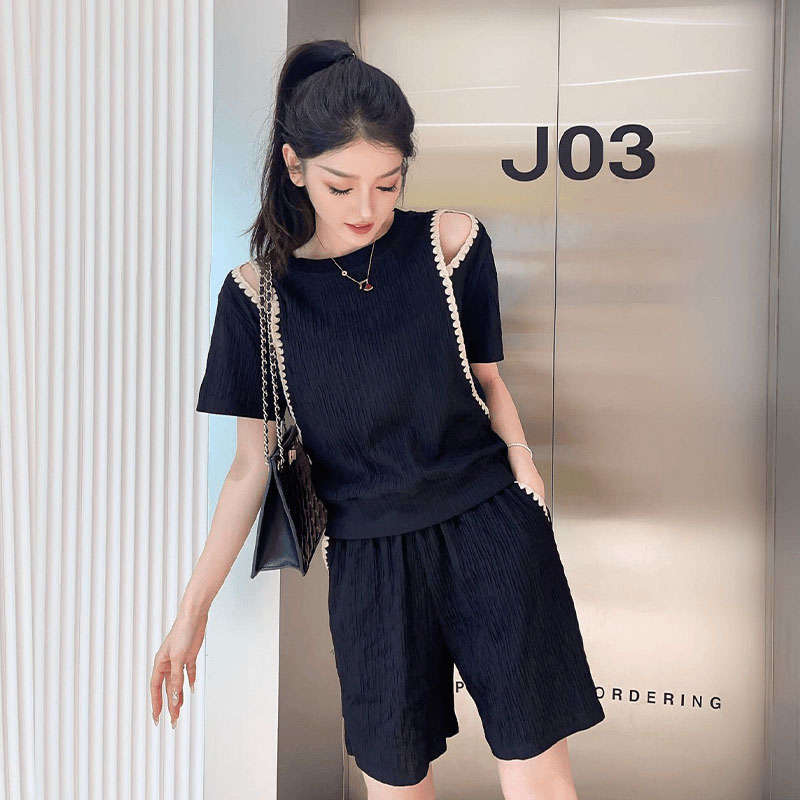 الكورية موضة قبالة الكتف تي شي - مراجعة Blouse Off Shoulder وسعره