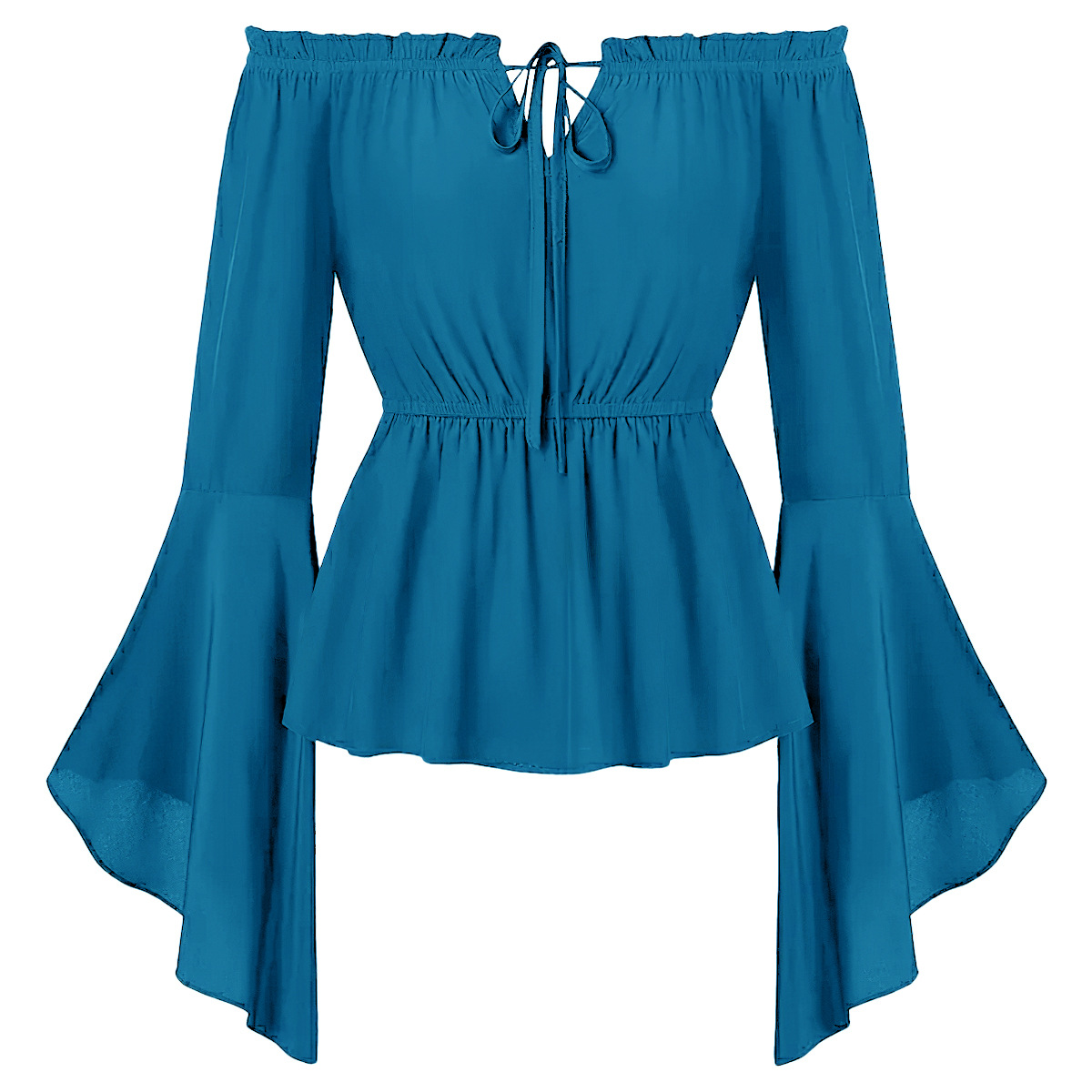 بلوزة نسائية بتصميم القرون الو - مراجعة Blouse Off Shoulder وسعره