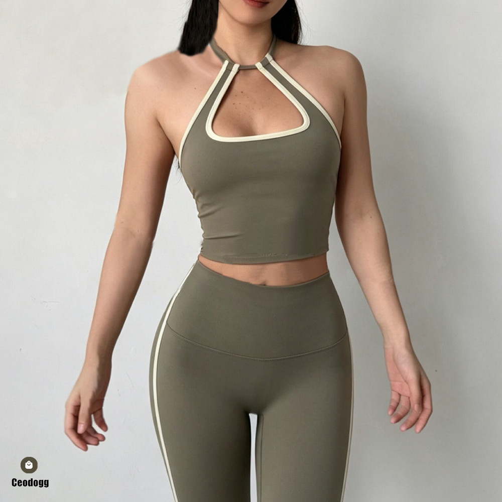 حمالة صدر رياضية نسائية معلقة  - مراجعة Bralette Triangle Set وسعره