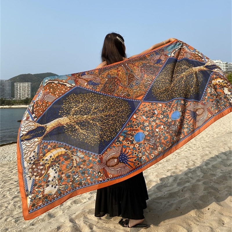 الصحراء الشمس حماية القطن الكت - مراجعة Linen Dress Wrap وسعره