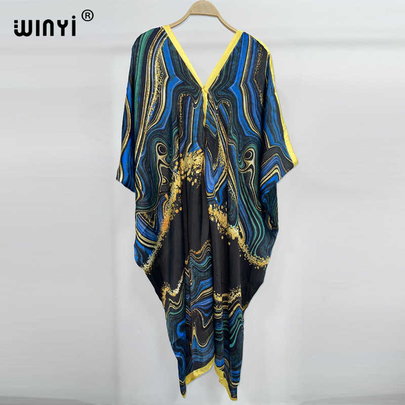 وينيي 2023 فستان شاطئ موضة بوه - مراجعة Cover Up Kaftan وسعره