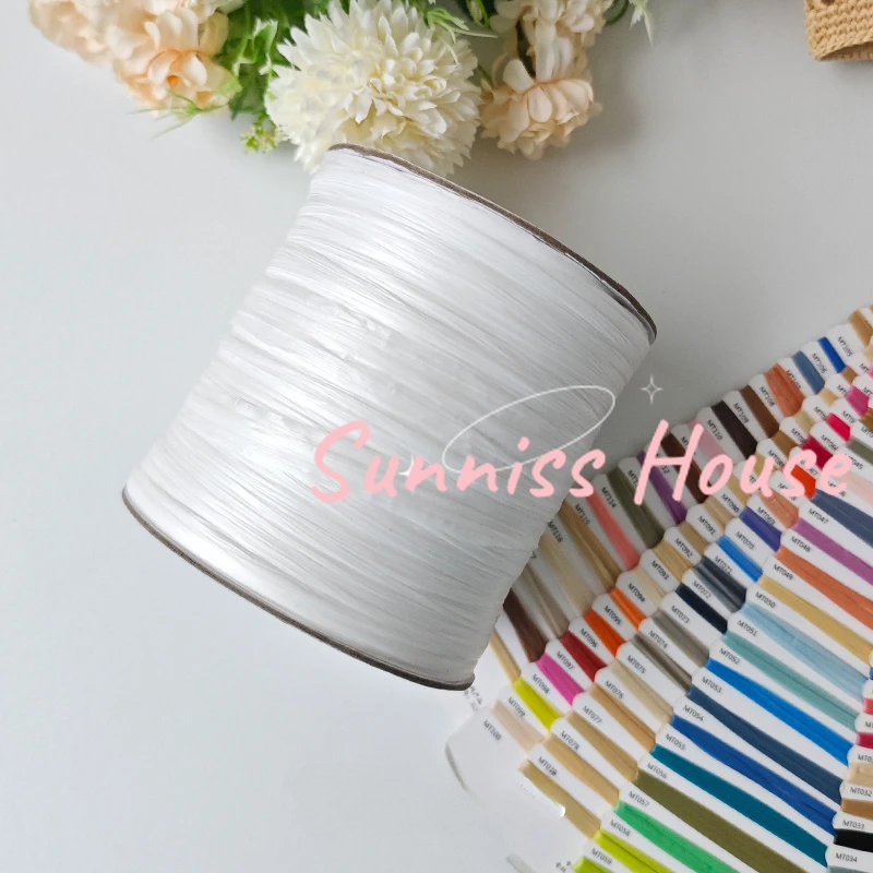 600 متر ماتي الرافية الغزل ، 3 - مراجعة Crochet Bag Raffia وسعره