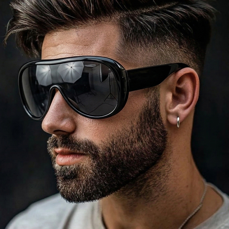 نظارات شمسية كبيرة الحجم بتصمي - مراجعة Sunglasses Cat Eye وسعره