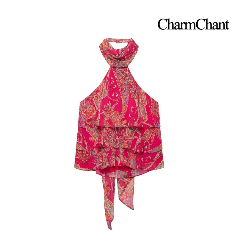 طقم نسائي من CHARMCHANT مكون م - مراجعة Romper Floral Print وسعره