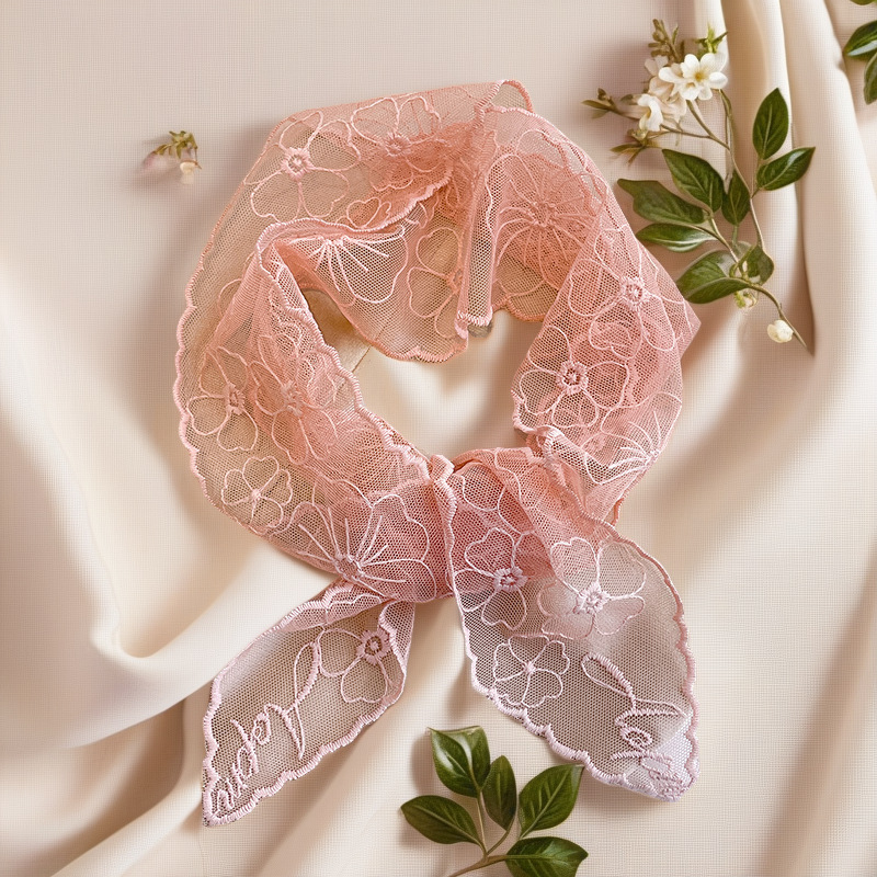 الدانتيل الفرنسي وشاح حريري ال - مراجعة Headband Summer Knit وسعره