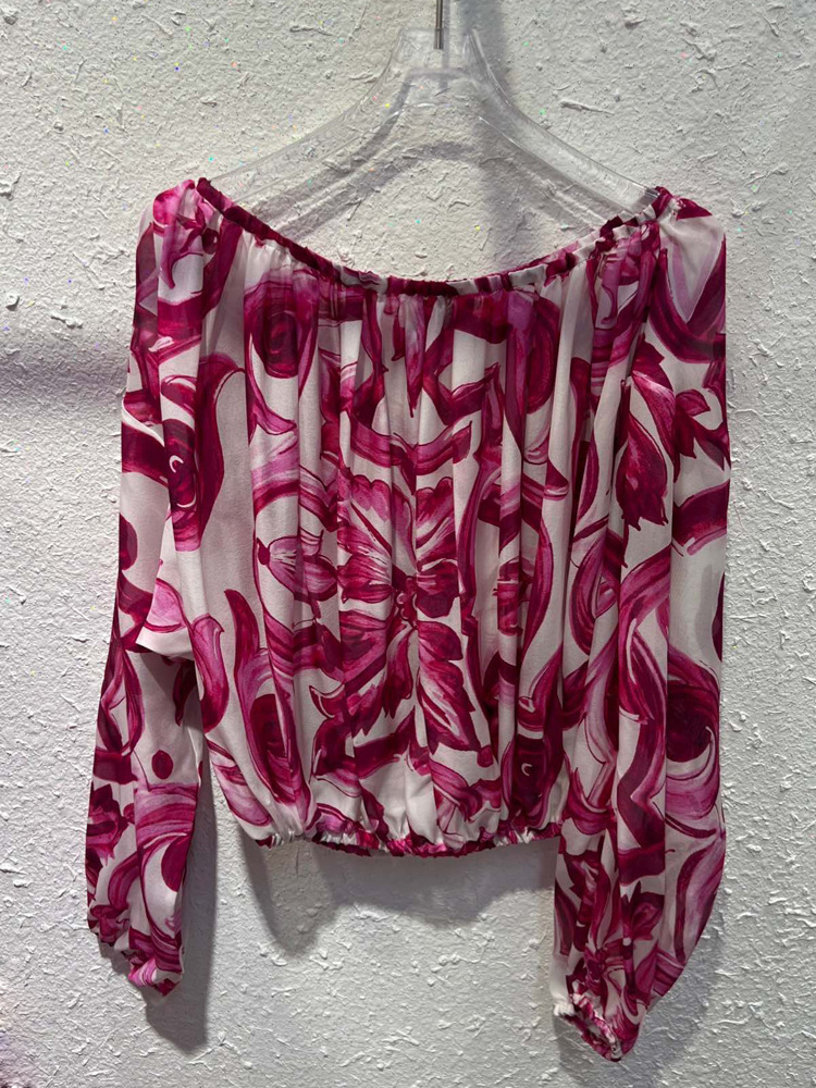بلوزة حريرية فاخرة متواضعة موض - مراجعة Blouse Off Shoulder وسعره