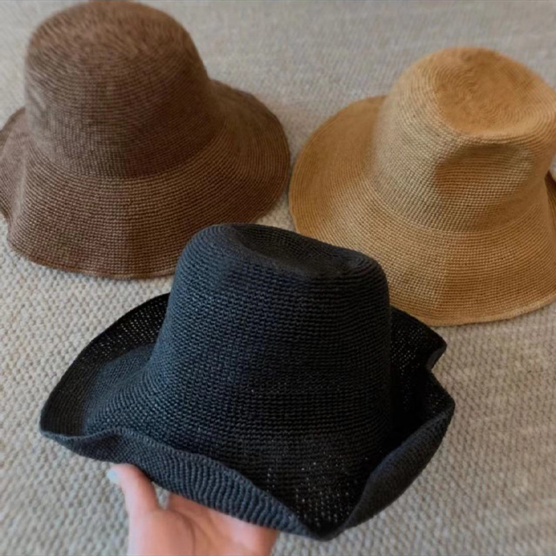 قبعة شمس جديدة من القش الورقي  - مراجعة Hat Floppy Wide وسعره