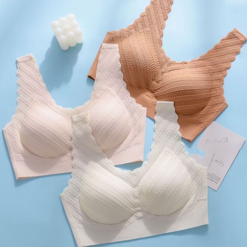 حمالة صدر دانتيل فقاعي سلسة بح - مراجعة Bralette Triangle Set وسعره