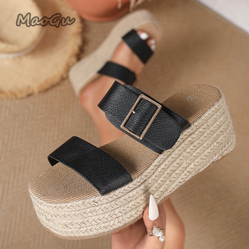 صندل نسائي إسبادريل بكعب ويدج  - مراجعة Wedge Espadrille Women وسعره