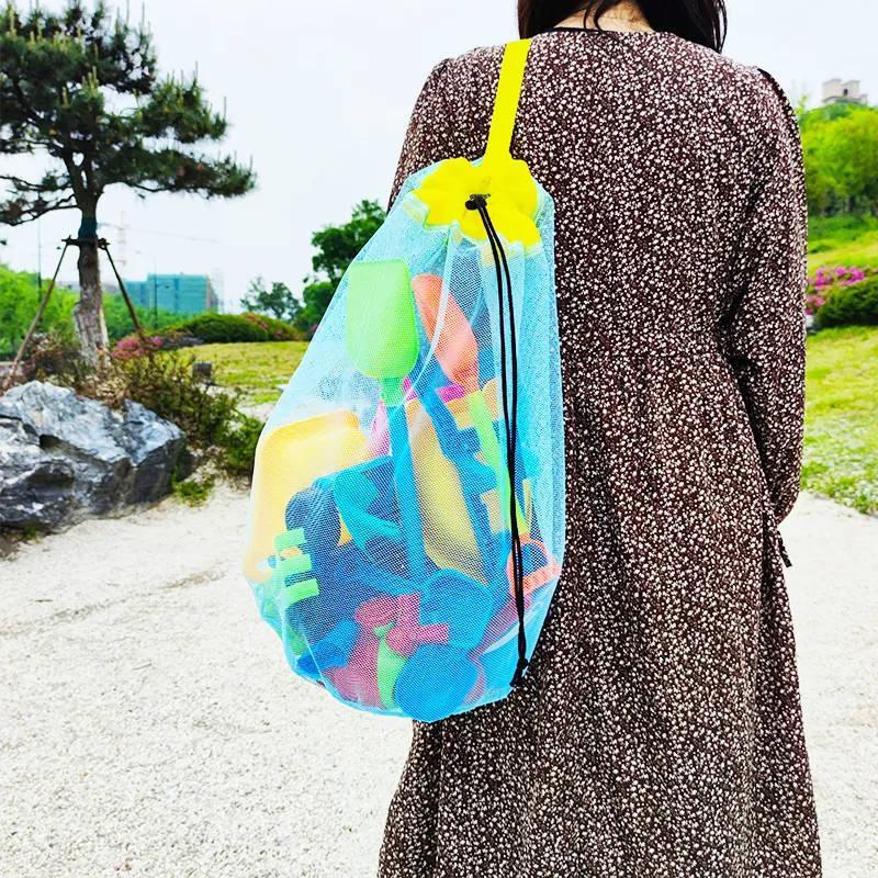 حقيبة شاطئ شبكية محمولة كبيرة  - مراجعة Tote Bag Beach وسعره