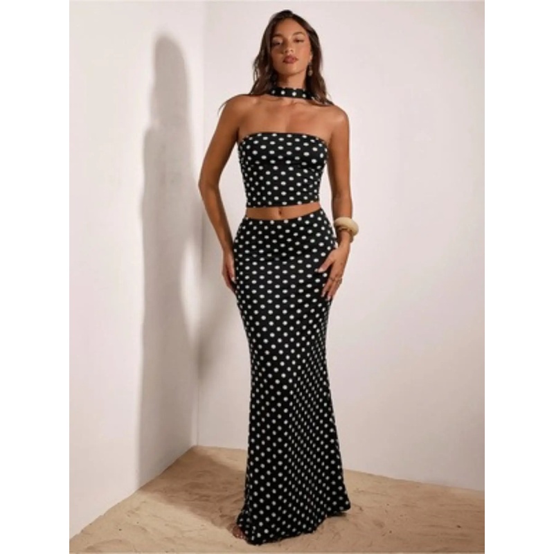 طقم نسائي بتصميم Y2K عتيق الطر - مراجعة Crop Top Crochet وسعره