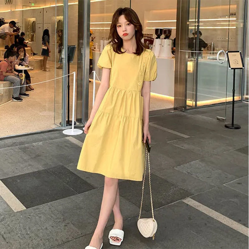 2021 فساتين حريمي أنيقة كورية  - مراجعة Linen Dress Wrap وسعره