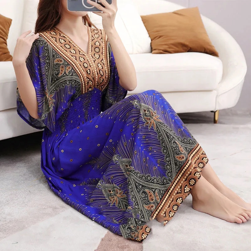 بوهيميا رومانسية حلوة عطلة حفل - مراجعة Midi Skirt Floral وسعره