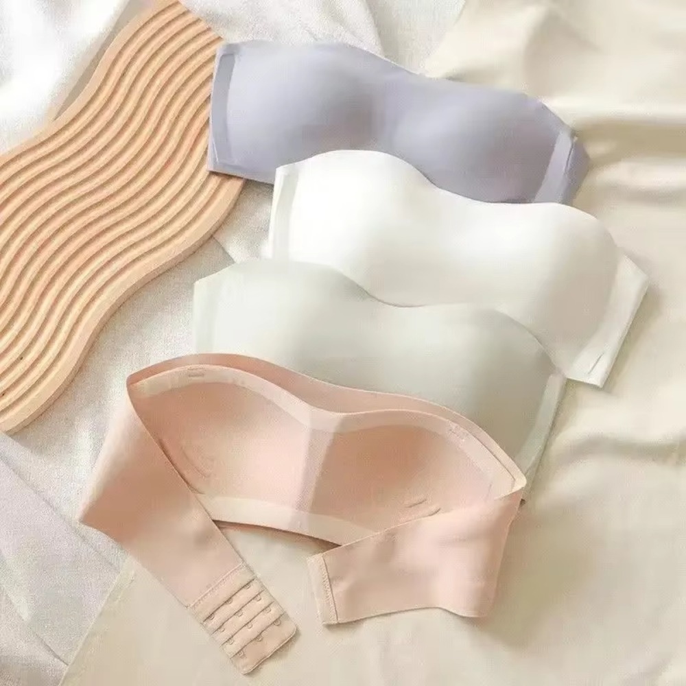 حمالة صدر ملفوفة بلون سادة بدو - مراجعة Bralette Triangle Set وسعره