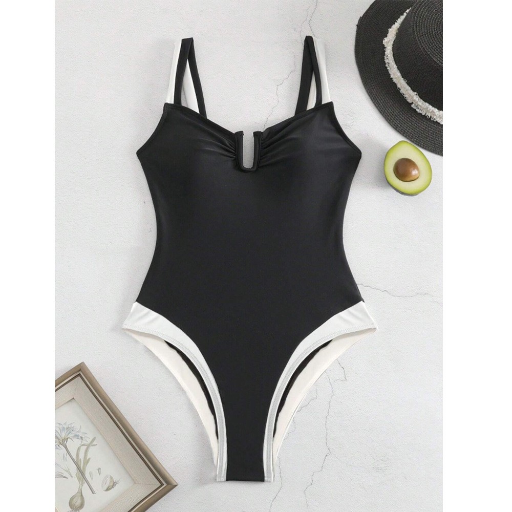 2026 بيكيني نسائي تانكيني بفتح - مراجعة Swimsuit Bikini Ruched وسعره