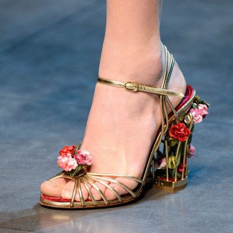 الفاخرة قفص الطيور النساء الصن - مراجعة Sandal Strappy Heeled وسعره