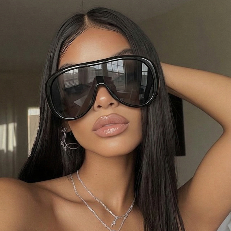 نظارات شمسية كبيرة الحجم بتصمي - مراجعة Sunglasses Cat Eye وسعره