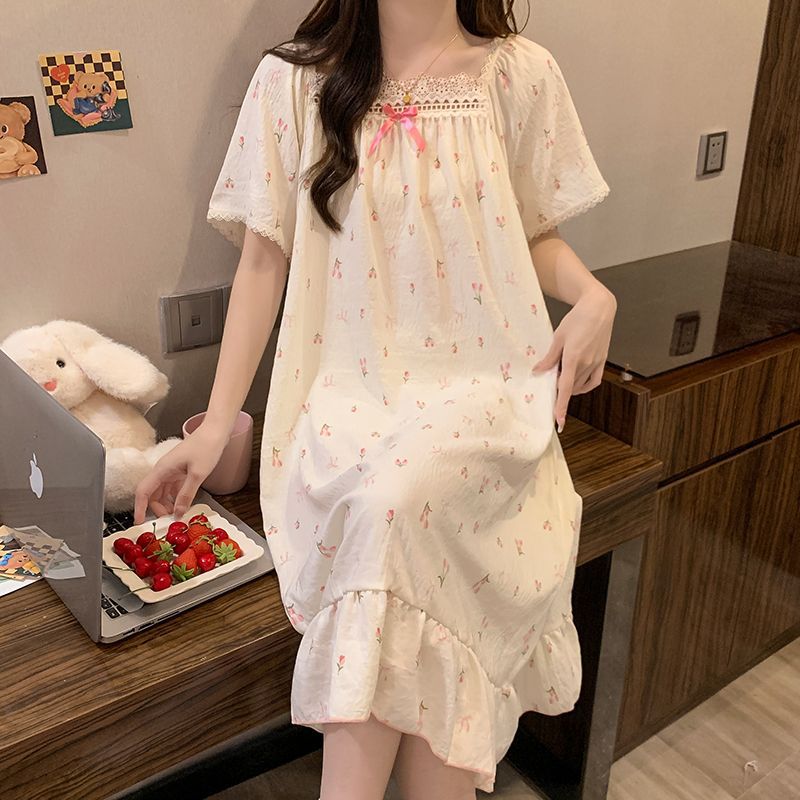 قميص نوم صيفي بمقاسات كبيرة عل - مراجعة Romper Floral Print وسعره