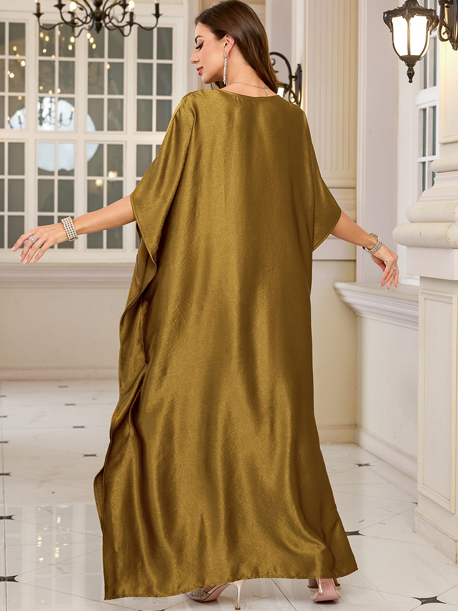 فساتين قفطان طويلة مطرزة للنسا - مراجعة Cover Up Kaftan وسعره