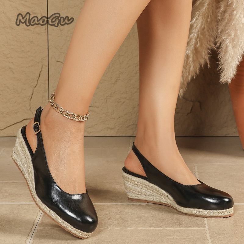 صنادل نسائية عصرية جديدة لصيف  - مراجعة Wedge Espadrille Women وسعره