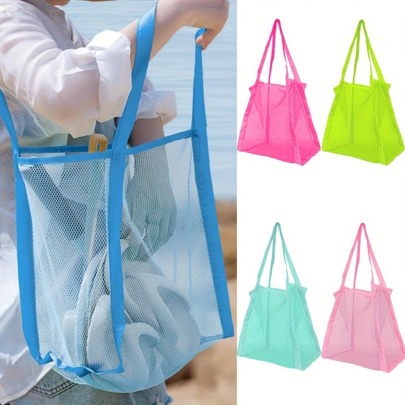 حقيبة شاطئ شبكية كبيرة متعددة  - مراجعة Tote Bag Beach وسعره