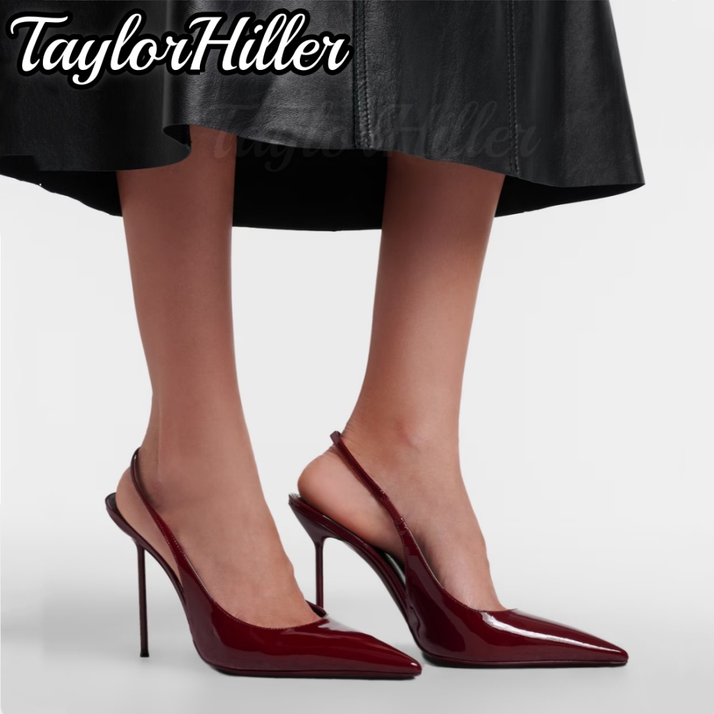صنادل فاخرة بكعب عالٍ مزينة بأ - مراجعة Sandal Strappy Heeled وسعره